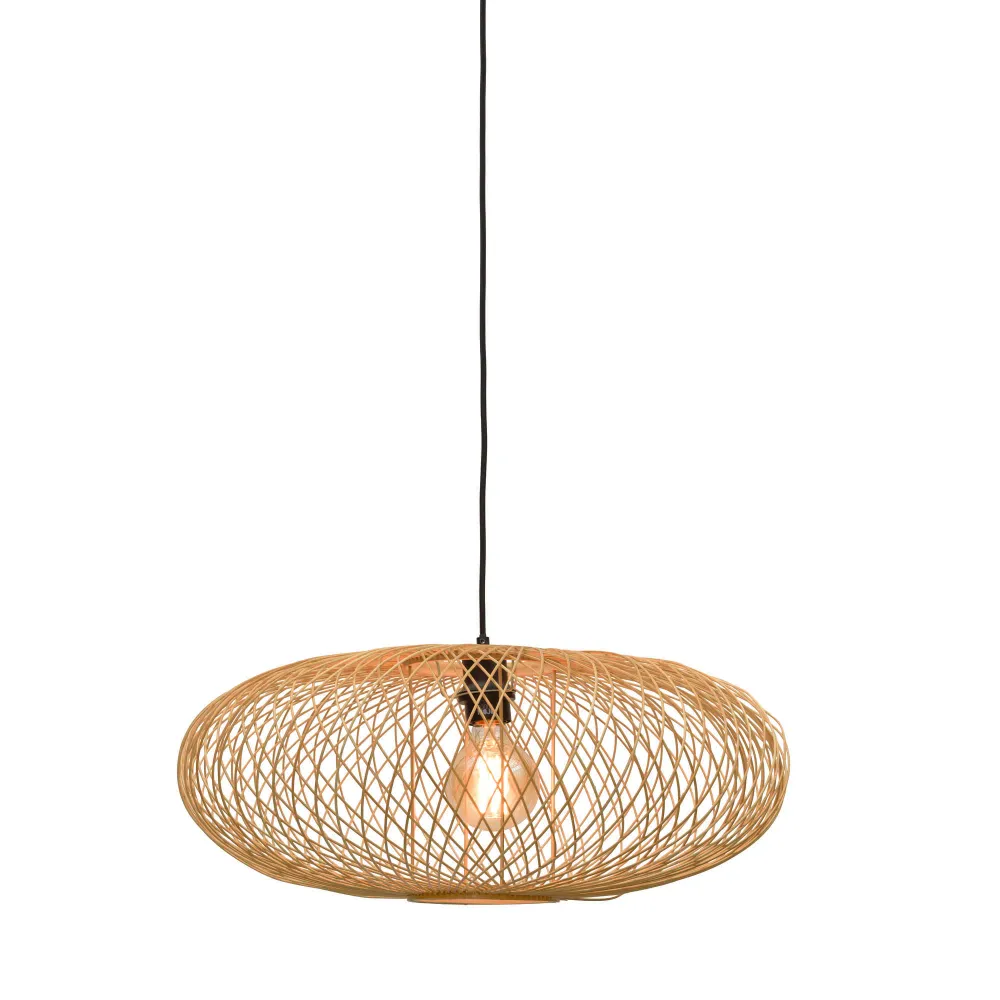 GOOD&MOJO hanglamp Cango - bruin - Ø60cm GOOD & MOJO