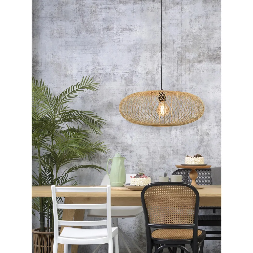 GOOD&MOJO hanglamp Cango - bruin - Ø60cm GOOD & MOJO
