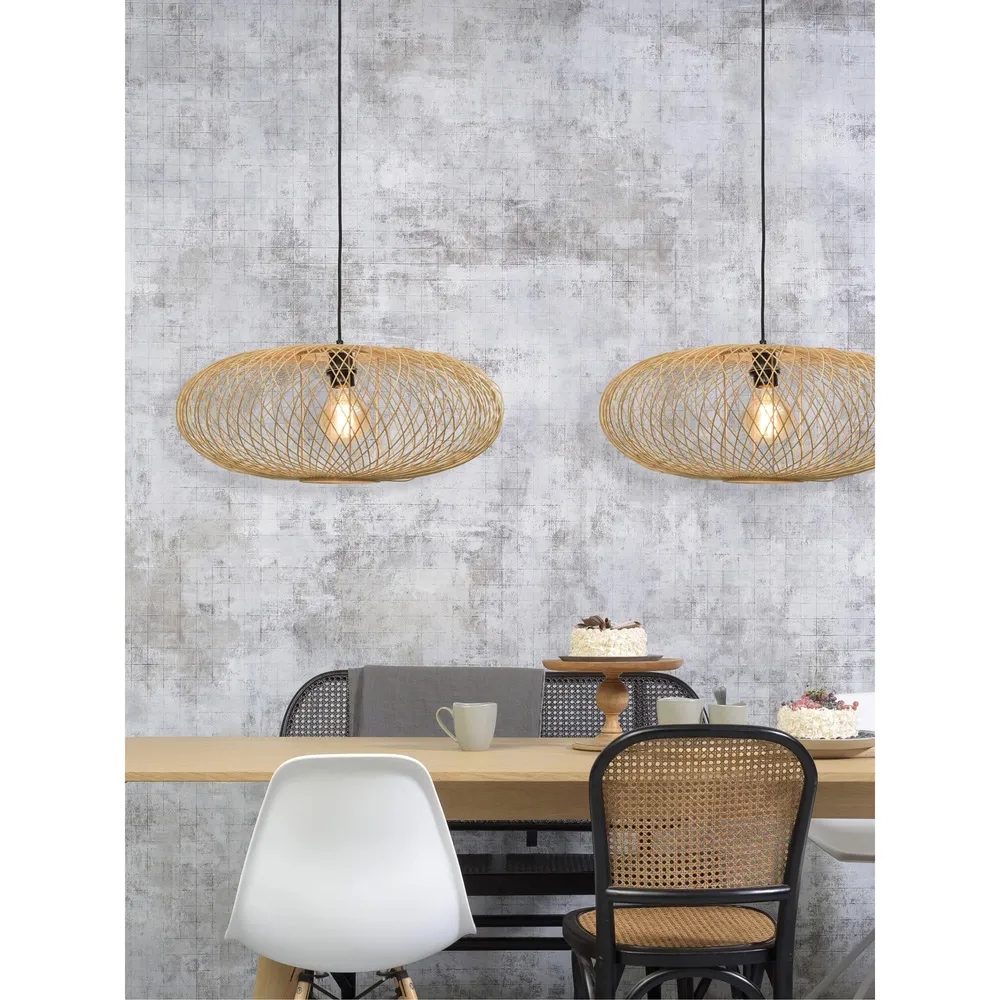 GOOD&MOJO hanglamp Cango - bruin - Ø60cm GOOD & MOJO