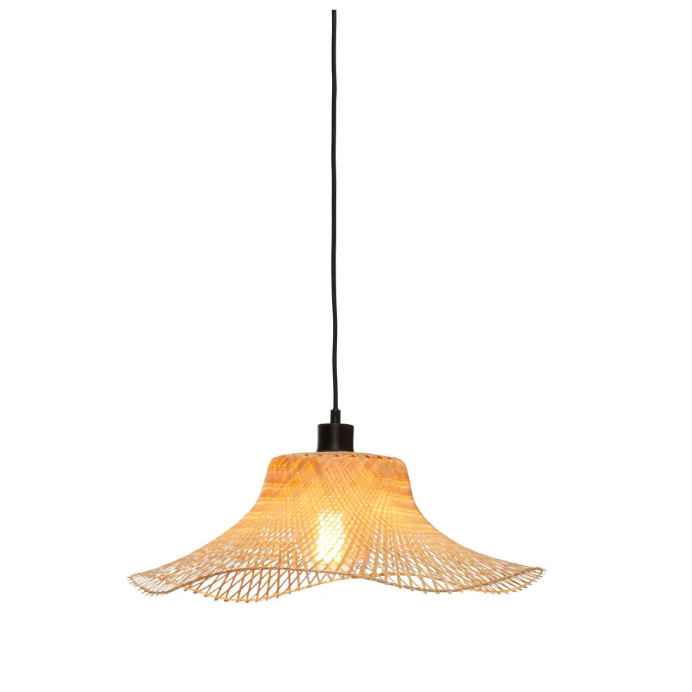 GOOD&MOJO hanglamp Ibiza - bruin - Ø65cm GOOD & MOJO