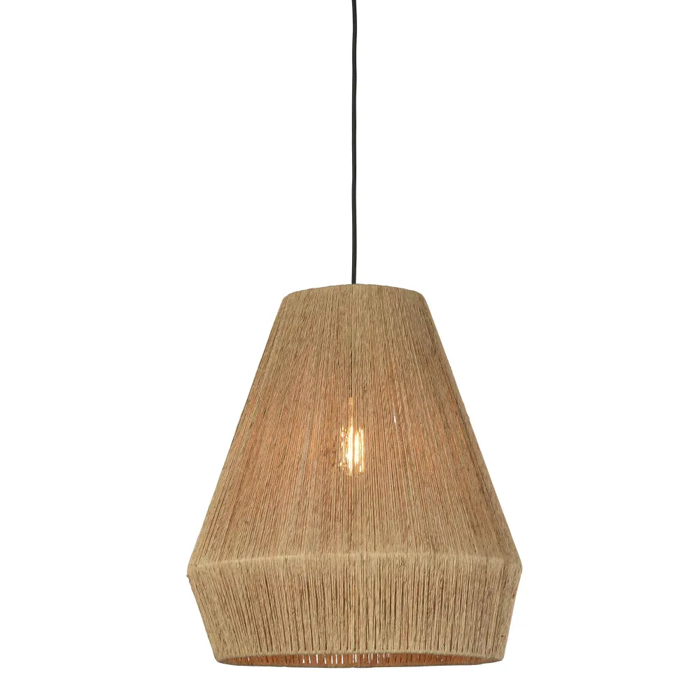GOOD&MOJO hanglamp Iguazu - bruin - Ø40cm GOOD & MOJO