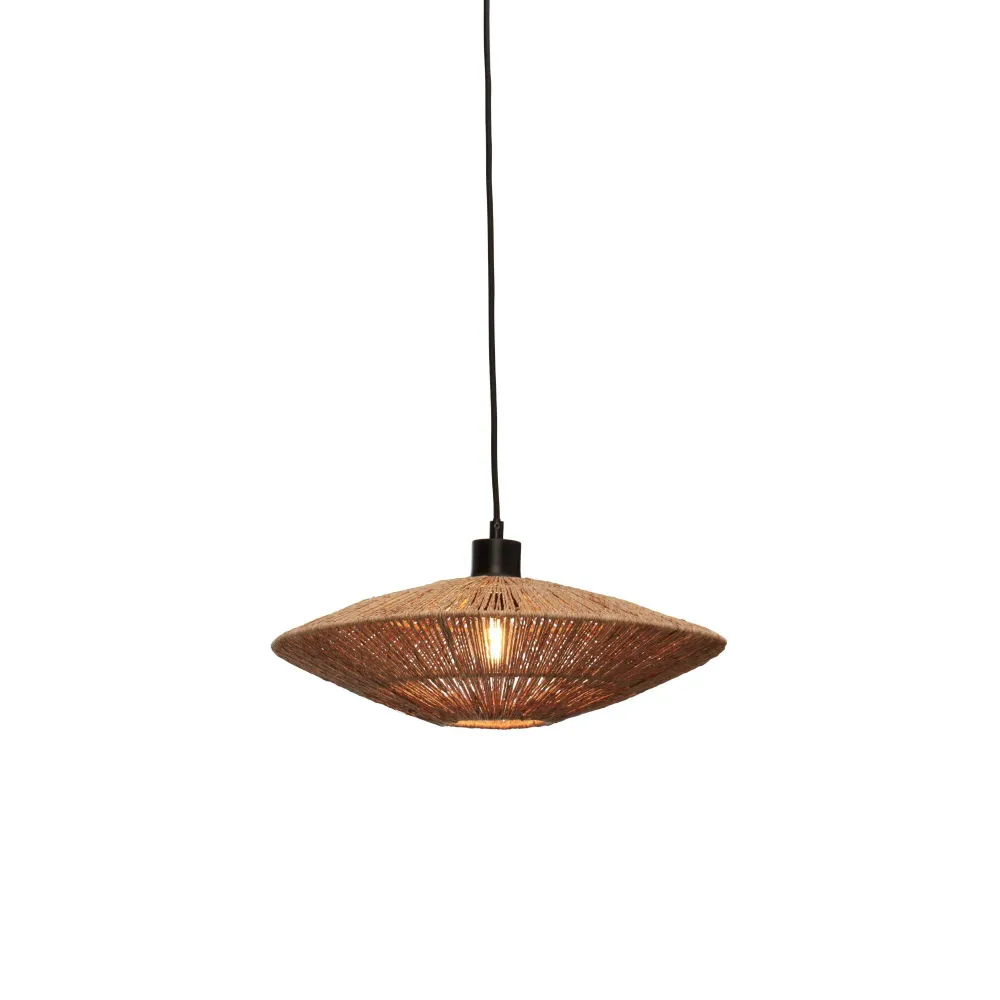 GOOD&MOJO hanglamp Iguazu - bruin - Ø55cm GOOD & MOJO
