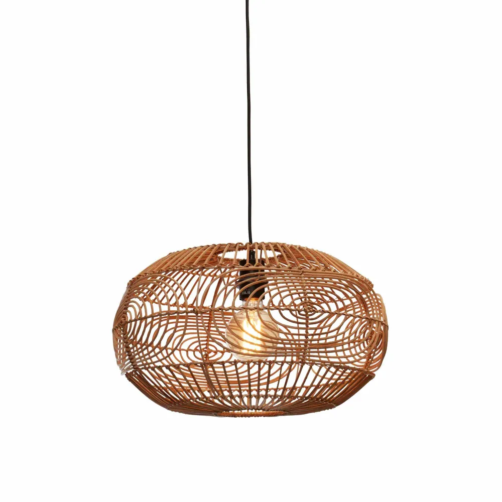 GOOD&MOJO hanglamp Madeira - bruin - Ø30cm GOOD & MOJO