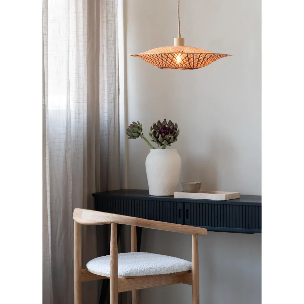 GOOD&MOJO hanglamp MADURA - bruin - Ø44cm GOOD & MOJO