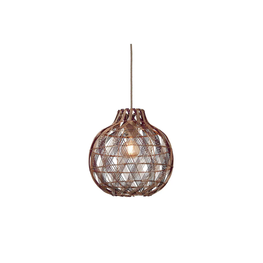 GOOD&MOJO hanglamp MENDOZA - bruin - Ø35cm GOOD & MOJO