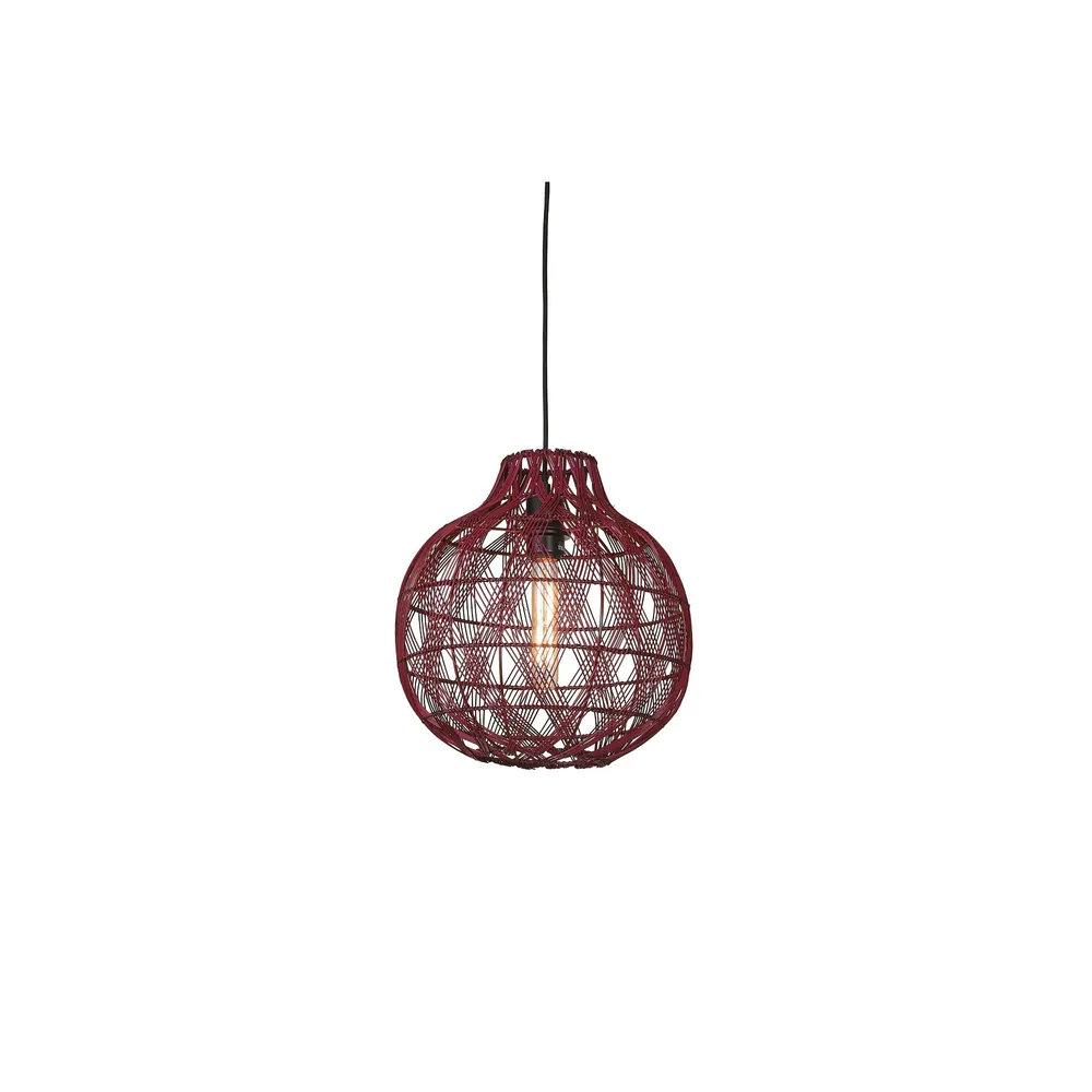 GOOD&MOJO hanglamp MENDOZA - rood - Ø35cm GOOD & MOJO