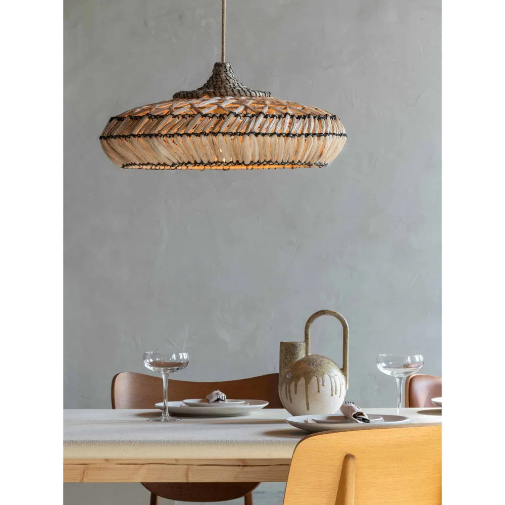GOOD&MOJO hanglamp Rinjani - naturel - Ø60cm GOOD & MOJO