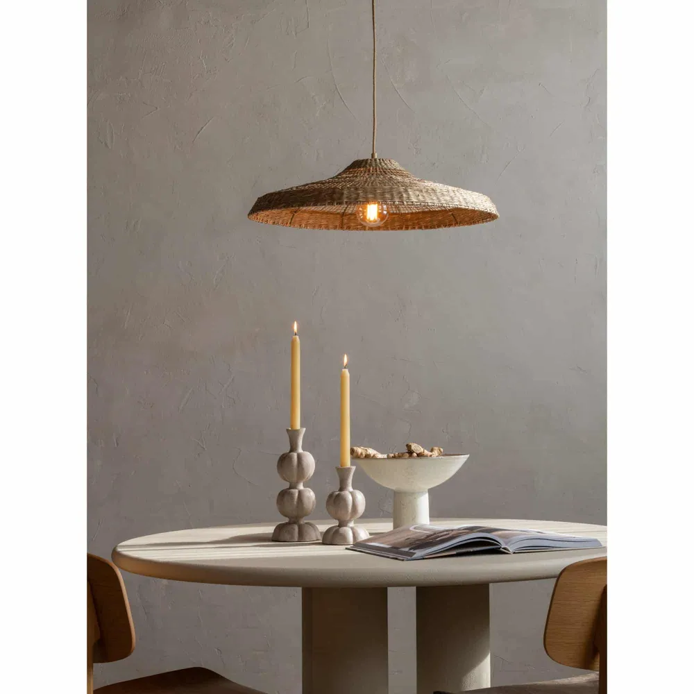 GOOD&MOJO hanglamp Santorini - naturel - Ø60cm GOOD & MOJO