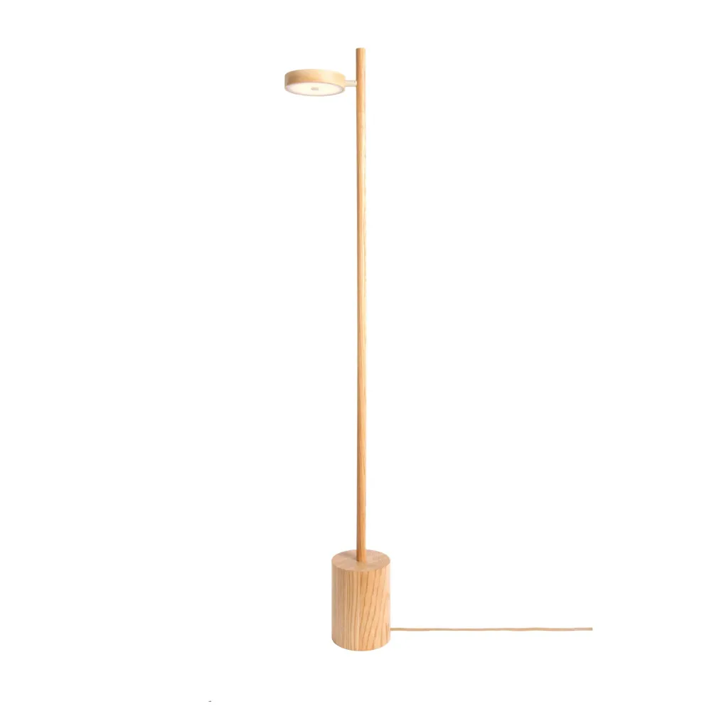GOOD&MOJO vloerlamp Okinawa - naturel - Ø20cm GOOD & MOJO