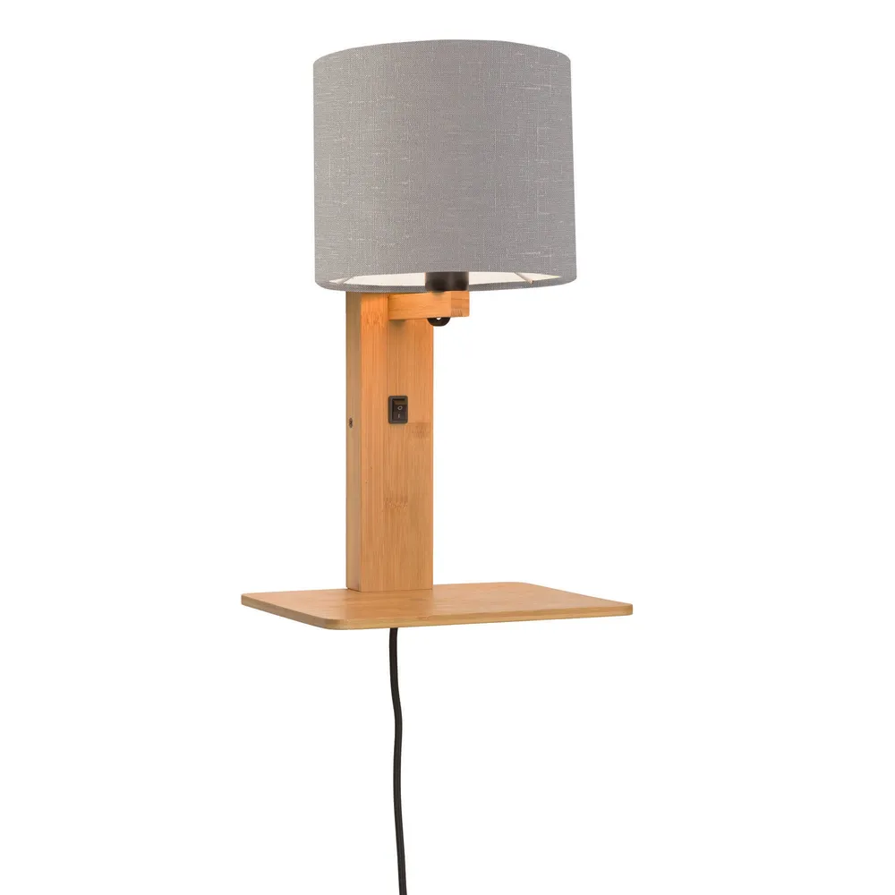 GOOD&MOJO wandlamp Andes - bruin - 19x24x36cm GOOD & MOJO