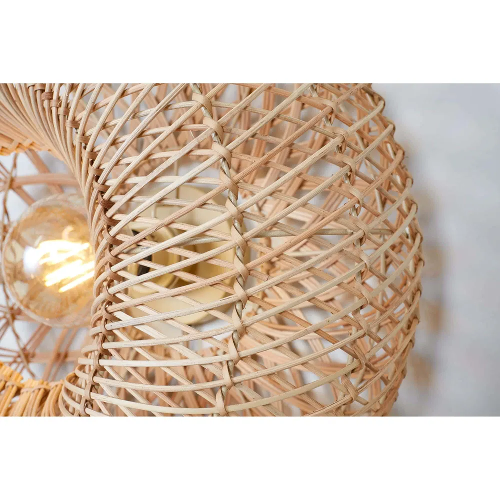 GOOD&MOJO wandlamp ARIZONA - bruin - Ø50cm GOOD & MOJO