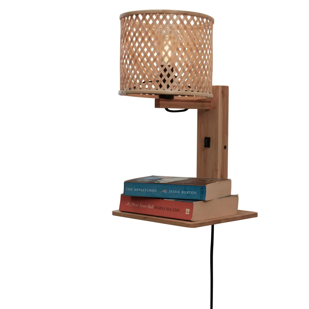 GOOD&MOJO wandlamp Java - bruin - Ø12cm GOOD & MOJO