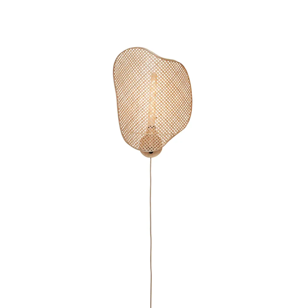 GOOD&MOJO wandlamp KINABALU - bruin - 50x40x50cm GOOD & MOJO