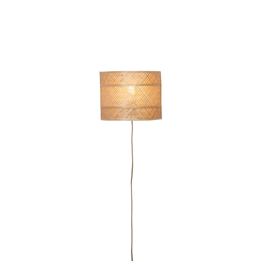 GOOD&MOJO wandlamp LANGKAWI - bruin - Ø32cm GOOD & MOJO