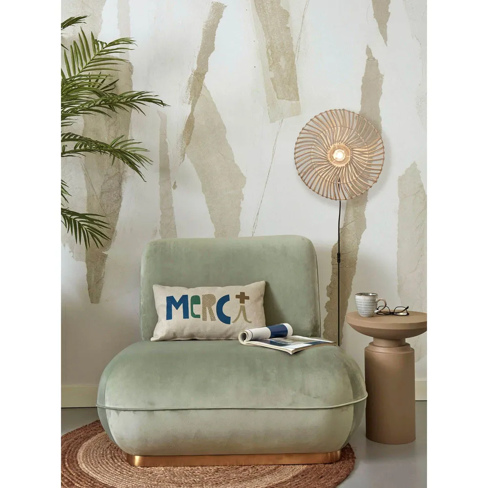 GOOD&MOJO wandlamp Zanzibar - wit - Ø55cm GOOD & MOJO