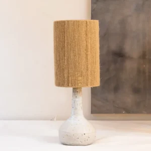 Lune Lamp Smooth Stone Grès Ceramics