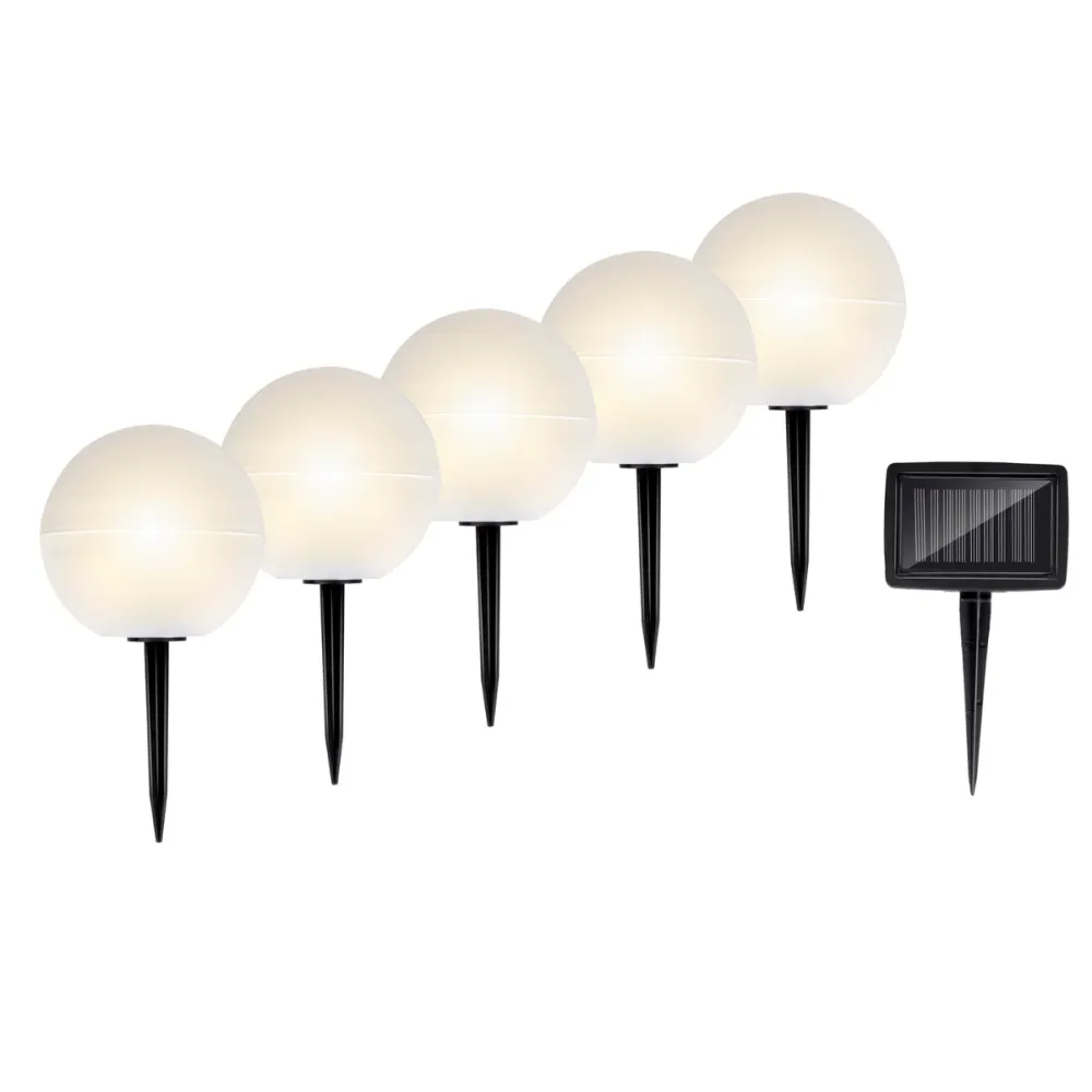 Light Solar 5 Balls Clr Change Grundig