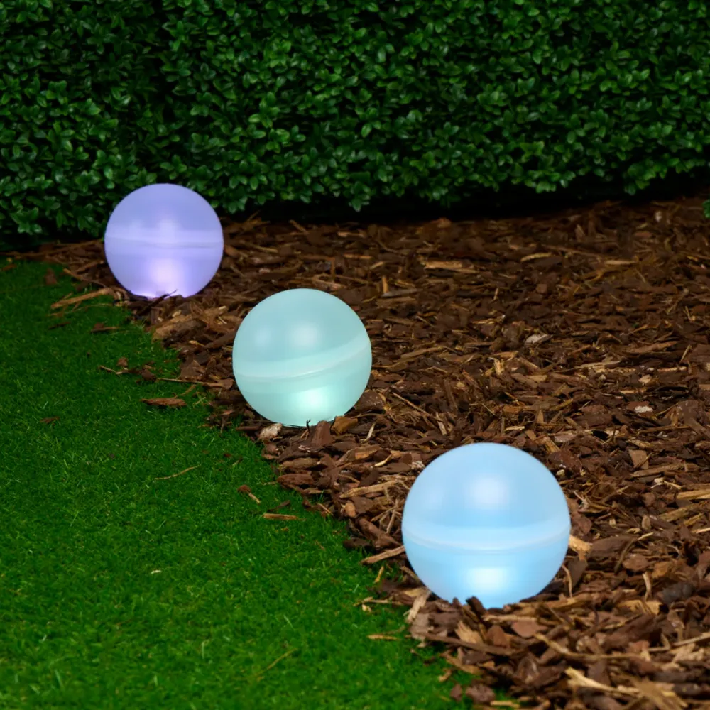 Light Solar 5 Balls Clr Change Grundig