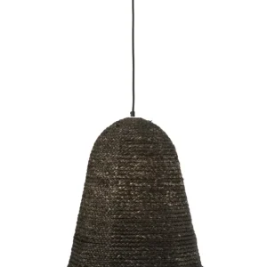 Hanglamp Ozie Bananenvezels Zwart