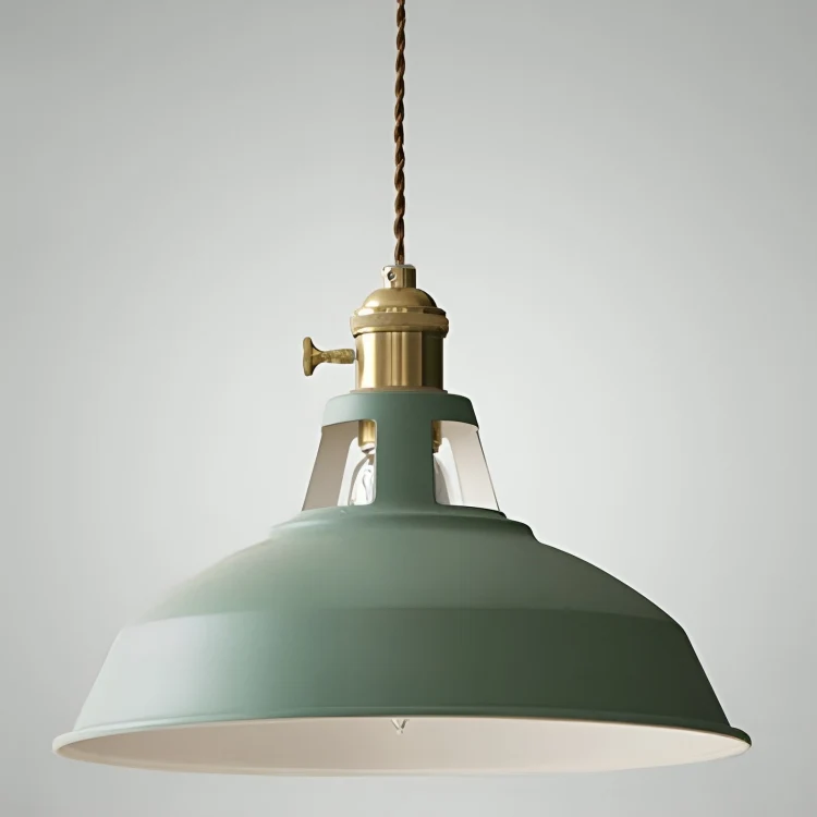Hanglamp voor Eettafel met Retro Industrieel Ontwerp en Eenvoudige Montage