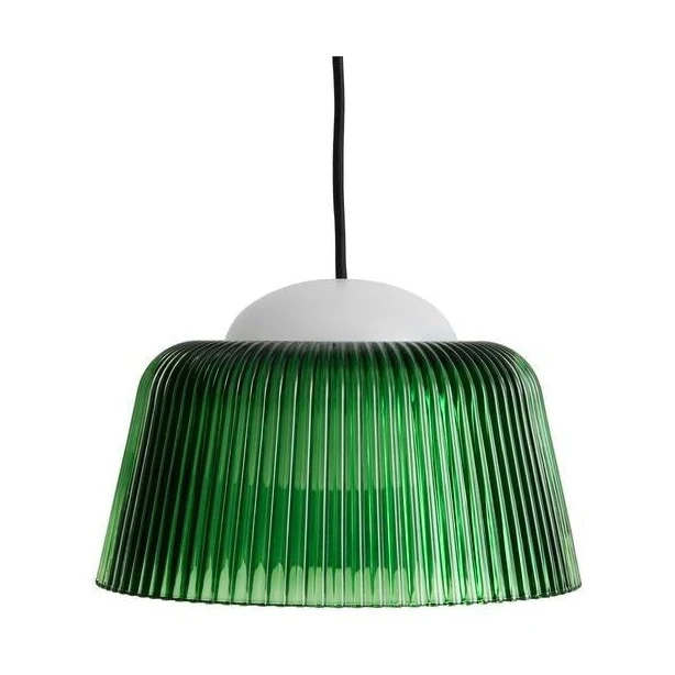 HAY Brim hanglamp Ø24,5 cm Green Glass