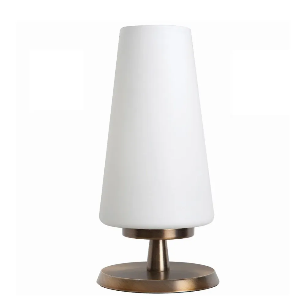 Highlight tafellamp Chloé - 1 lichts - 10.5 x 21 cm - brons