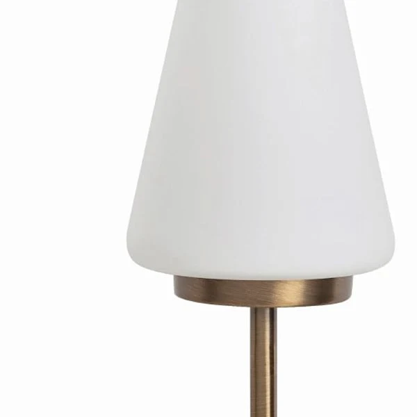 Highlight tafellamp Oscar - 1 lichts - 10 x 27 cm - brons