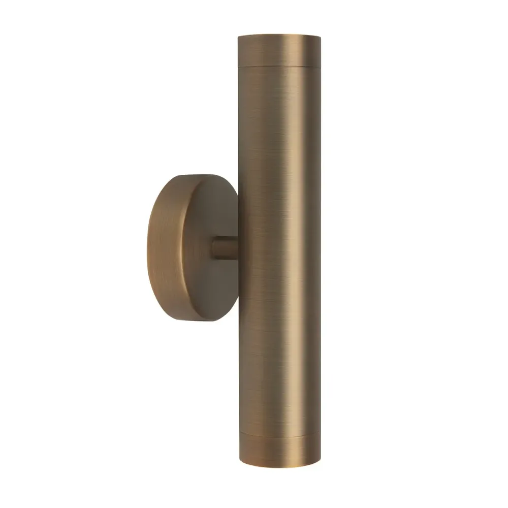 Highlight wandlamp Perugia - 2 lichts - 10 x 28 cm - brons