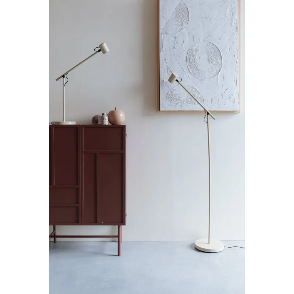 Housecraft Living Aero Vloerlamp/ Leeslamp Beige