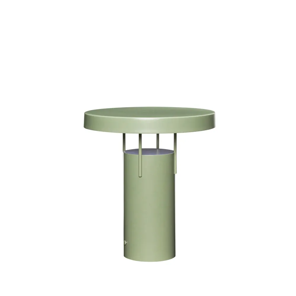 Hübsch draagbare lamp BringMe - staal - ø25xh28cm Hubsch