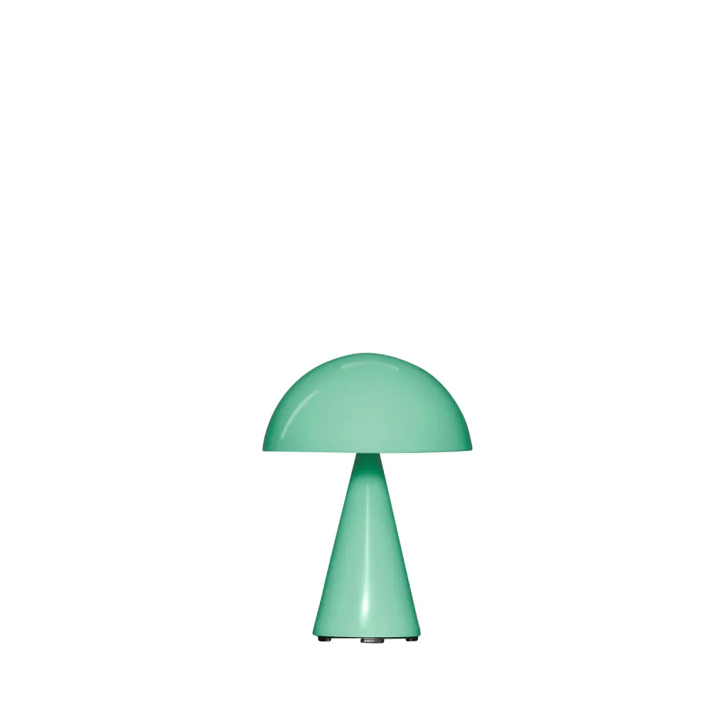Hübsch draagbare lamp Mush - ijzer/polycarbonaat - ø15xh20cm led Hubsch