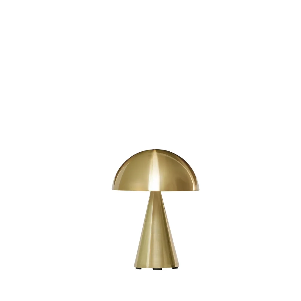 Hübsch draagbare lamp Mush - ijzer/polycarbonaat - ø15xh20cm led Hubsch