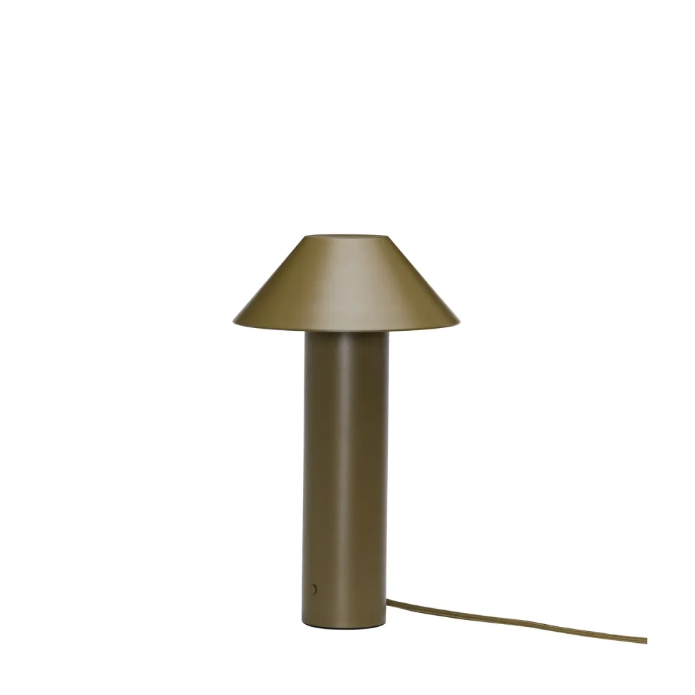 Hübsch tafellamp Tower - ijzer/polycarbonaat/polyresin - ø19xh32cm Hubsch