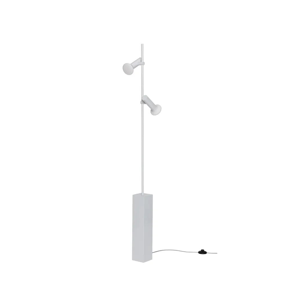 Hübsch vloerlamp Set - glas/ijzer - 18x20xh160cm Hubsch