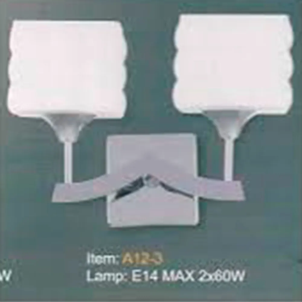 ARBOTANTE CRISTAL CUBOSATINADO2L2X40W IIDSA
