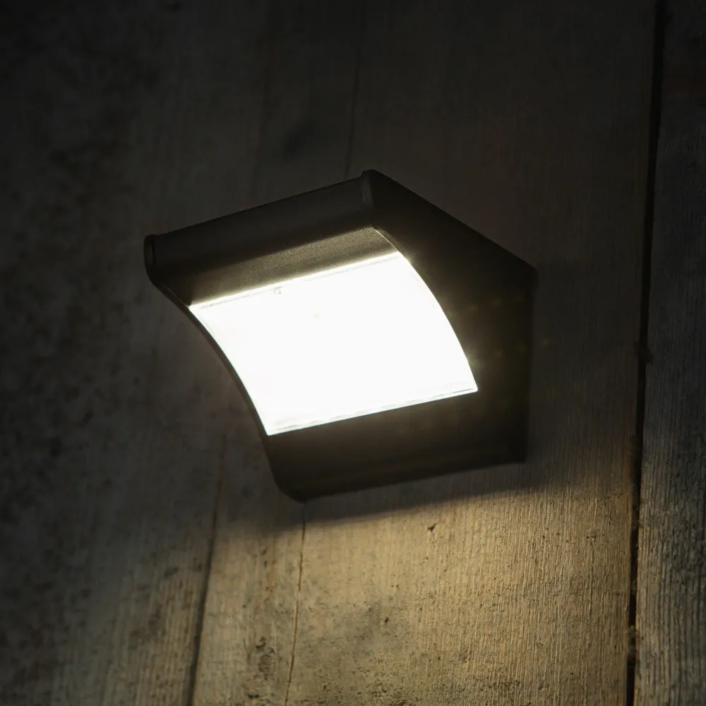 Iplux® Solar LED Wandlamp SafeSense Lite 450lm