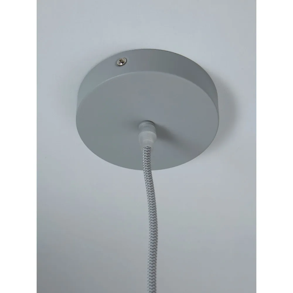 it's about RoMi hanglamp VERONA - grijs - Ø15cm