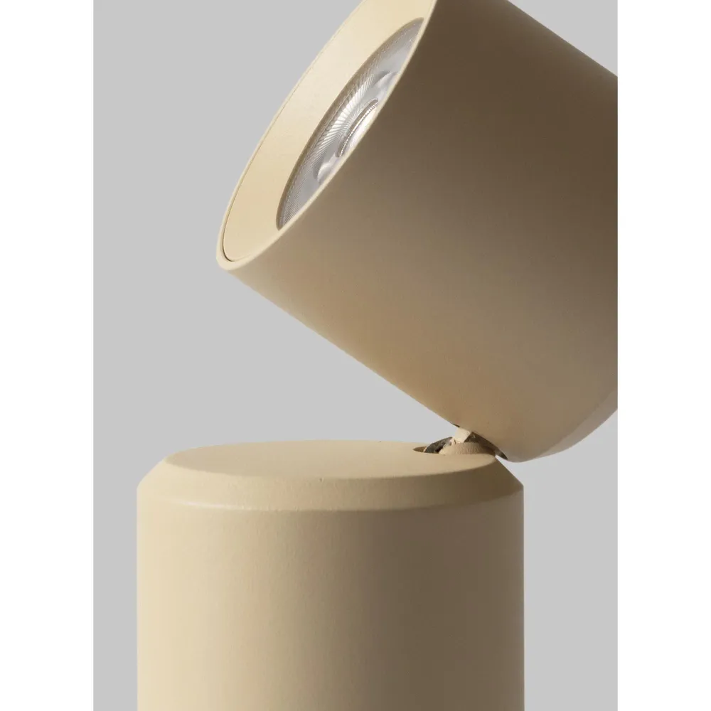 it's about RoMi tafellamp Milan - beige - Ø6.5cm