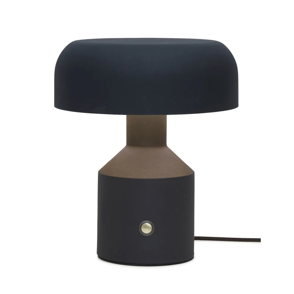 it's about RoMi tafellamp Porto - zwart - Ø25cm