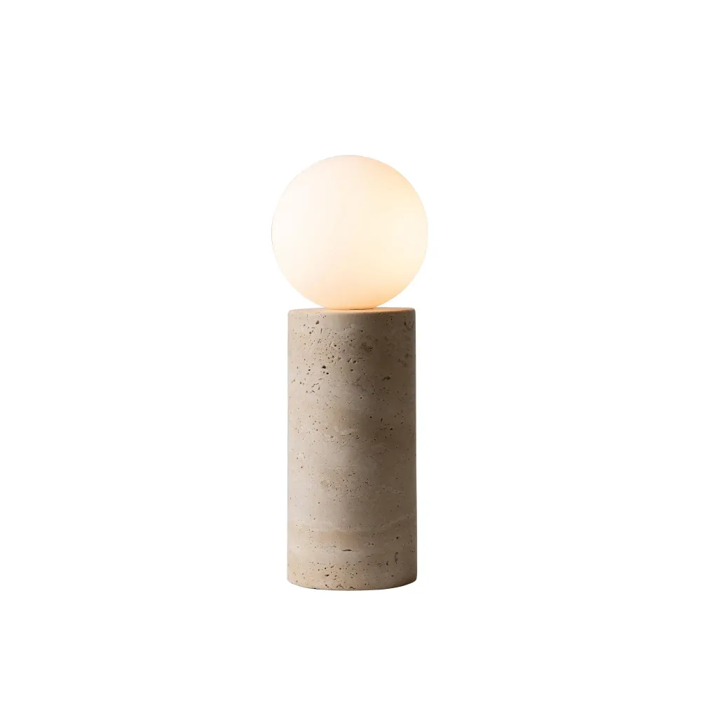 it's about RoMi tafellamp Tivoli - wit - Ø12cm