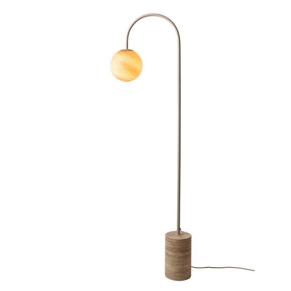 it's about RoMi vloerlamp Tivoli - beige - 20x42x163cm