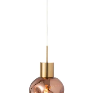 J-Line hanglamp Goud - metaal/glas - koper
