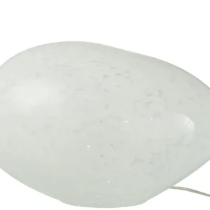 J-Line lamp Dany Vlekken Ovaal - glas - wit