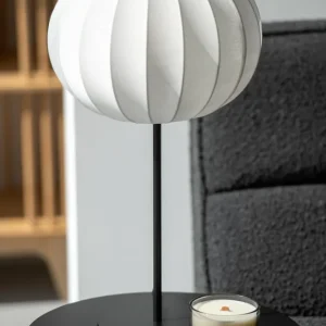 J-Line lamp Lantaarn - metaal/textiel - wit - large