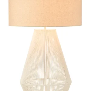J-Line lamp Striing - metaal/papier - wit