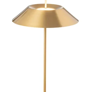 J-Line tafellamp - metaal - goud - LED lichtjes
