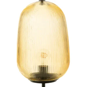 J-Line tafellamp Oasis - glas - geel - large