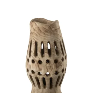 J-Line tafellamp Valerie - hout - naturel