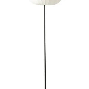 J-Line vloerlamp Lantaarn - metaal/textiel - wit - large