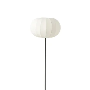 J-Line vloerlamp Lantaarn - metaal/textiel - wit - small